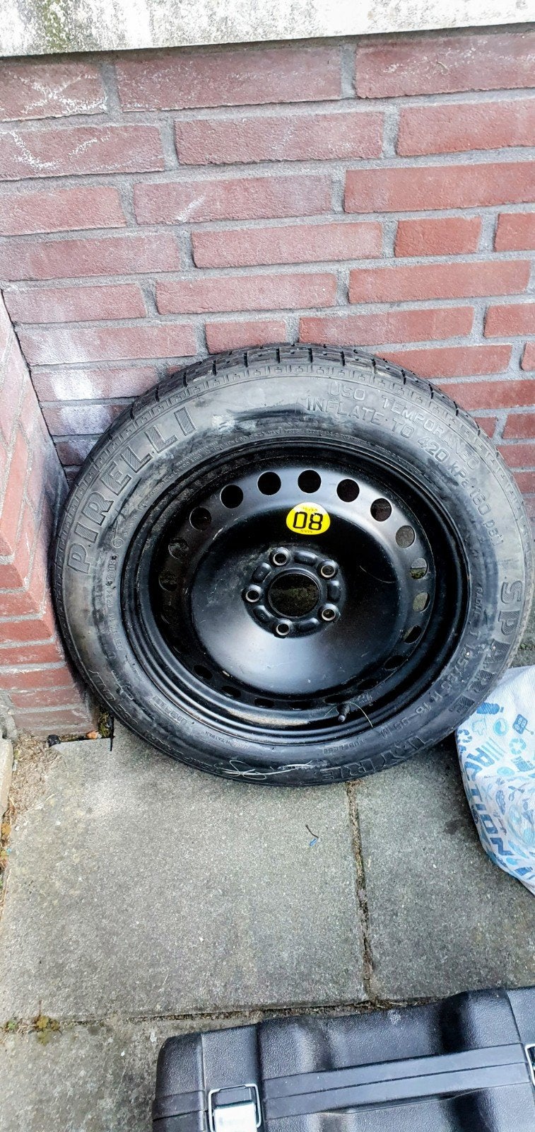 Pirelli reservewiel thuiskomer volvo, Ophalen of Verzenden, Nieuw