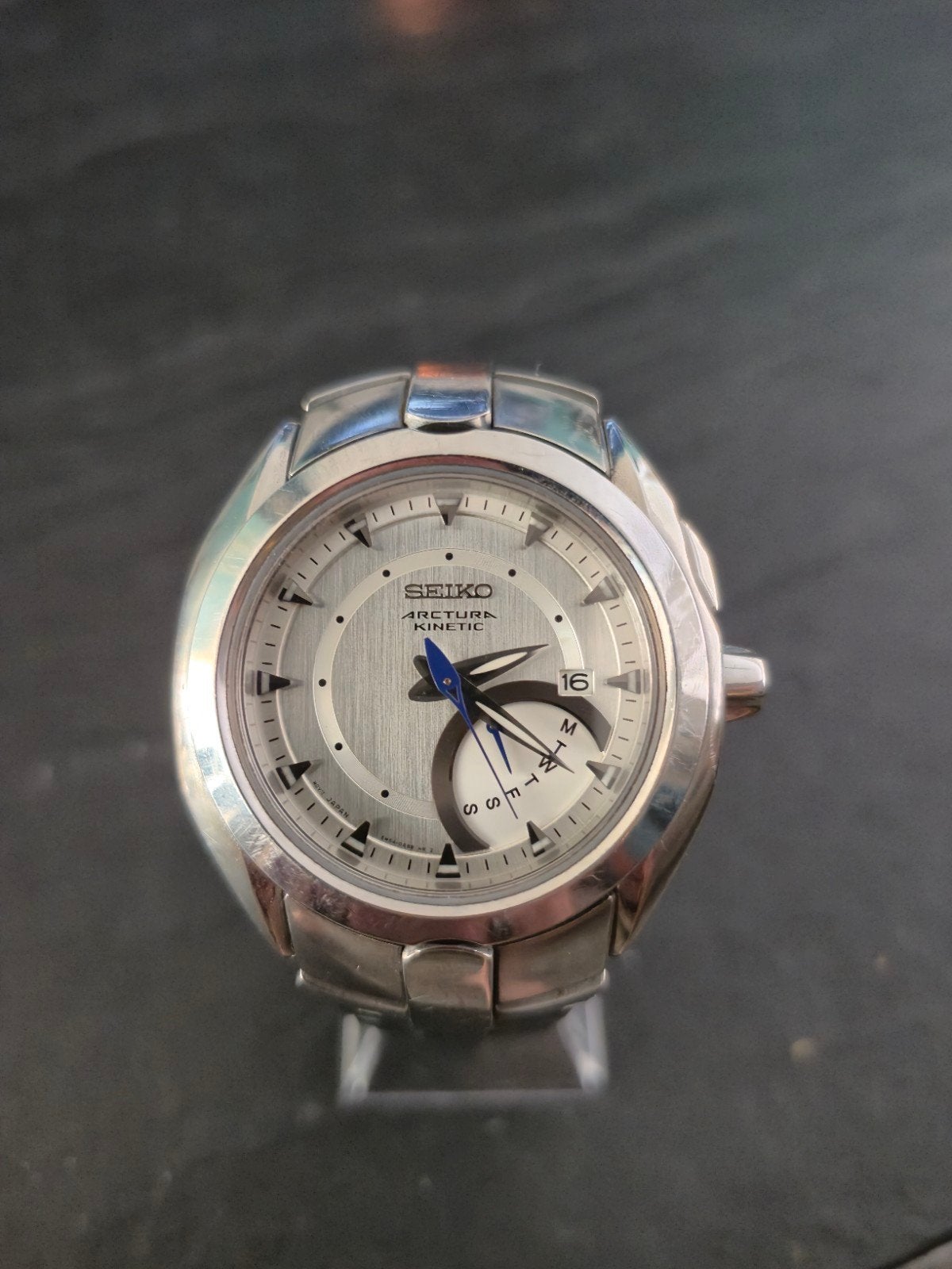Diverse Seiko horloges: Kinetic, Arctura, Sieraden, Tassen en Uiterlijk, Horloges | Heren, Gebruikt, Staal, Polshorloge, Ophalen of Verzenden