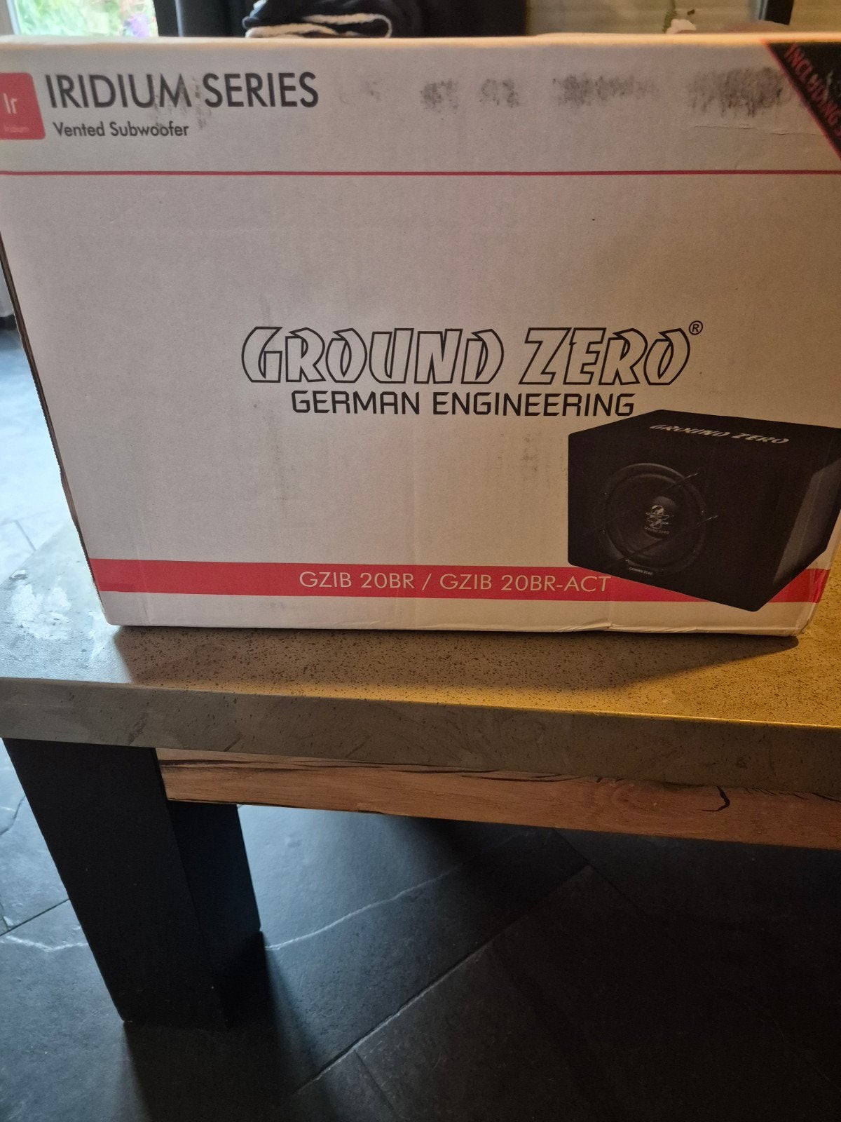 Ground Zero Iridium Series Subwoofer GZIB 20BR-ACT, Auto diversen, Autospeakers, Nieuw, Ophalen of Verzenden
