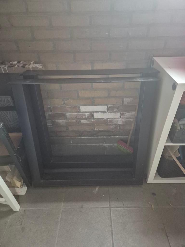 Stalen U-profiel Tafelpoten Zwart, Ophalen