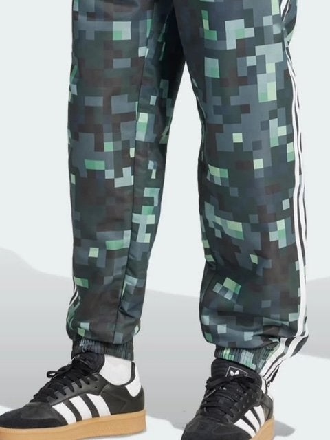 Adidas Minecraft Trainingsbroek Trackpant L (Nieuw), Maat 52/54 (L), Nieuw, Ophalen of Verzenden, Groen