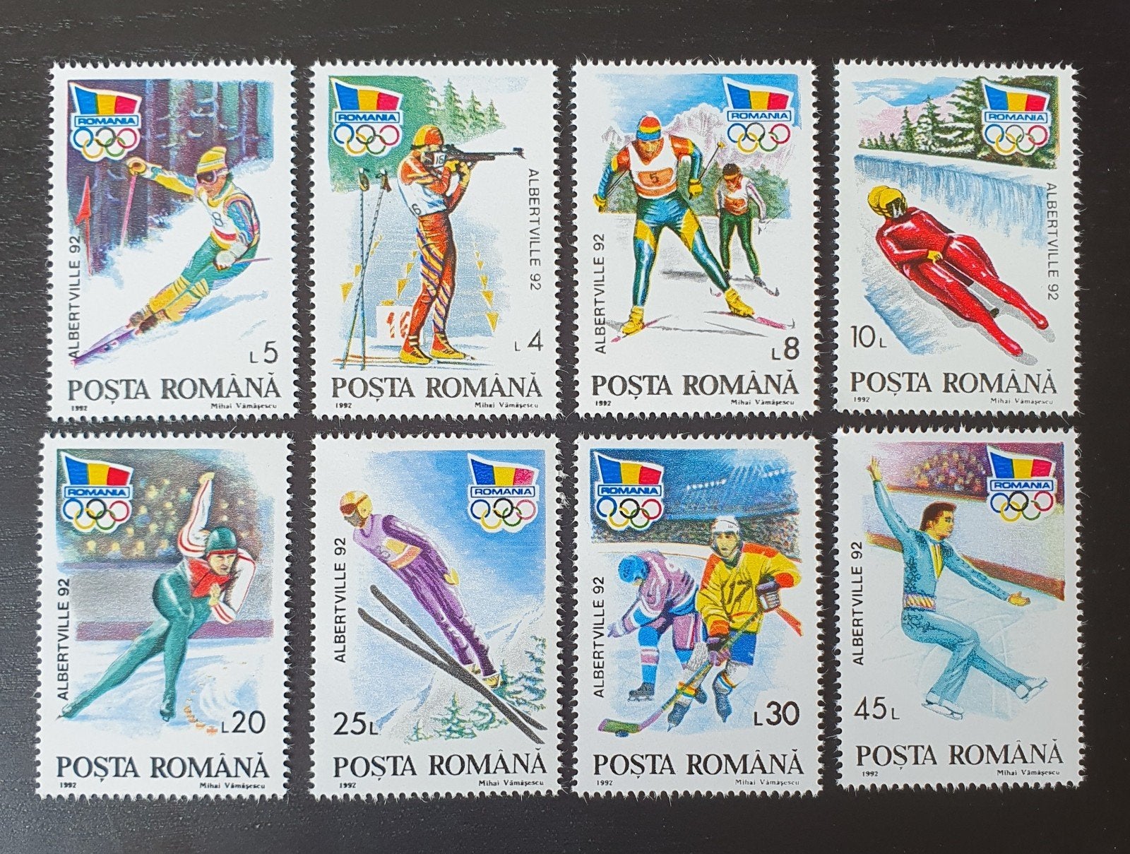 Roemenie 1992 Olympische Winter Spelen Michel 4761-4768 pf, Verzenden, Postfris, Sport