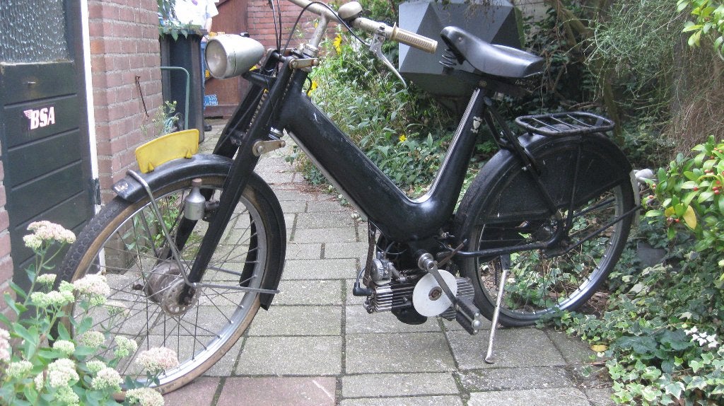 Nederlandse brommer met Musquito motor blok, Ophalen, Gebruikt, 1 versnellingen, Standard