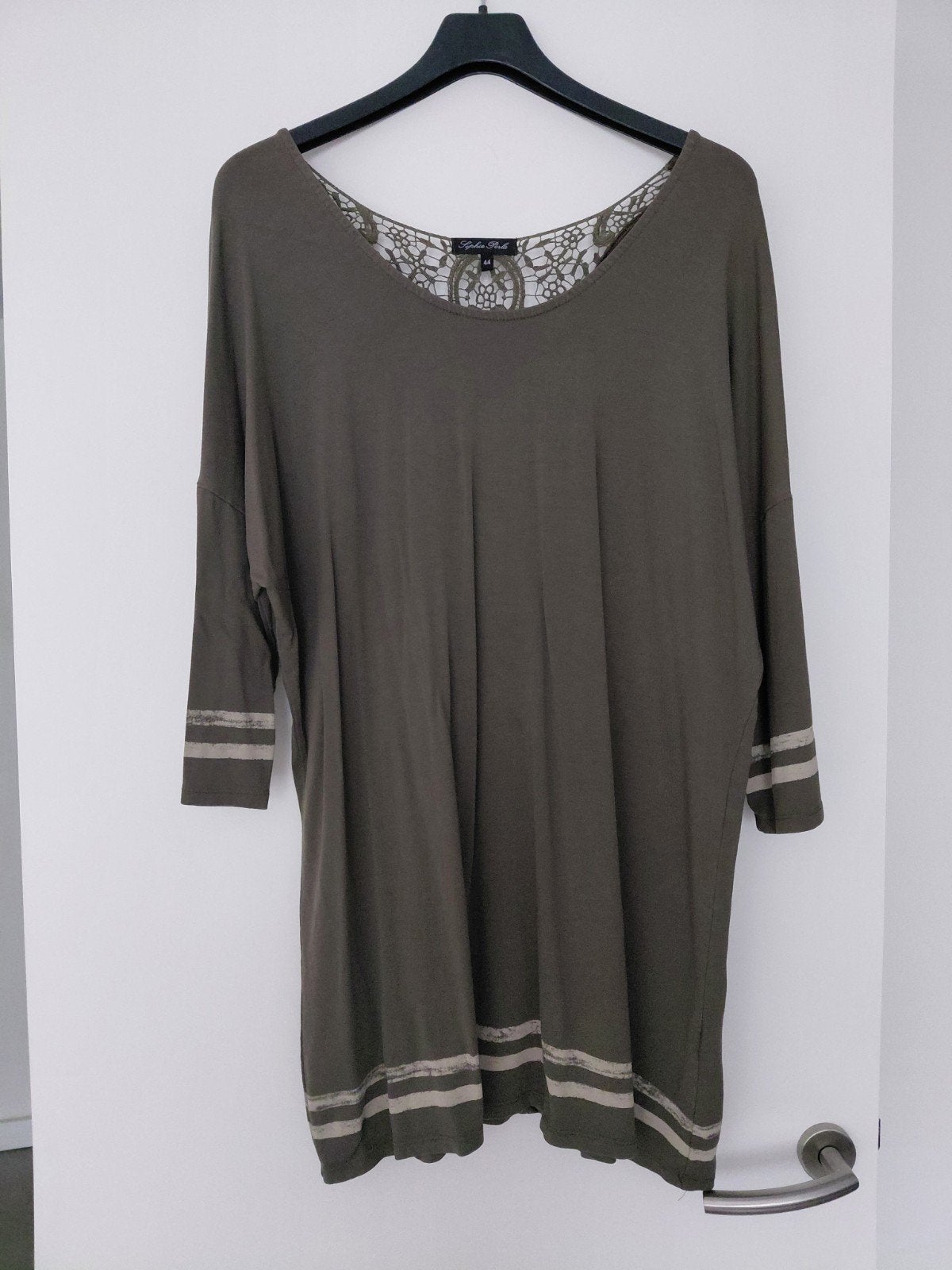 Sophia Perla tuniek/jurk met kanten rug - Maat 44, Maat 42/44 (L), Ophalen of Verzenden, Sophia Perla, Gedragen