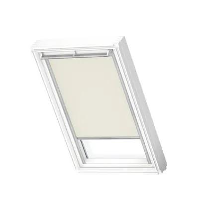 Nieuw beige met zilver  VELUX dakraamrolgordijn DKL C02 1085, Minder dan 50 cm, Nieuw beige met zilver  VELUX dakraamrolgordijn DKL C02 1085