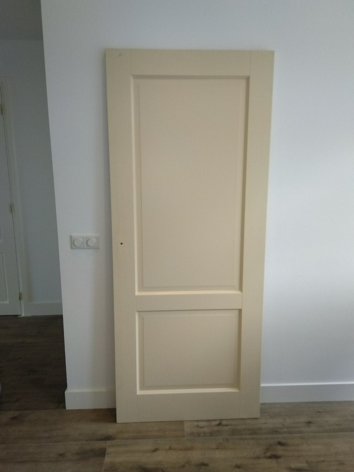 Skantrea massieve binnendeur, paneeldeur, stomp, 830x2015mm, Ophalen, 80 tot 100 cm, Binnendeur, Zo goed als nieuw
