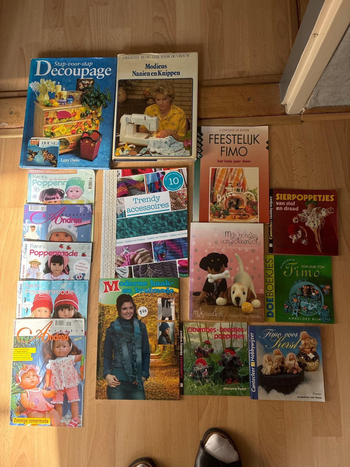 Diverse Knutselboeken en Tijdschriften - Hobby Collectie, Hobby en Vrije tijd, Gebruikt, Overige thema's, Ophalen of Verzenden