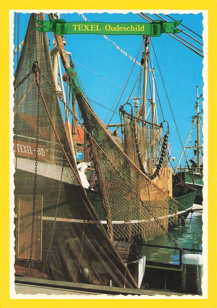 Texel, Oudeschild, Ophalen of Verzenden, 1980 tot heden, Ongelopen, Waddeneilanden