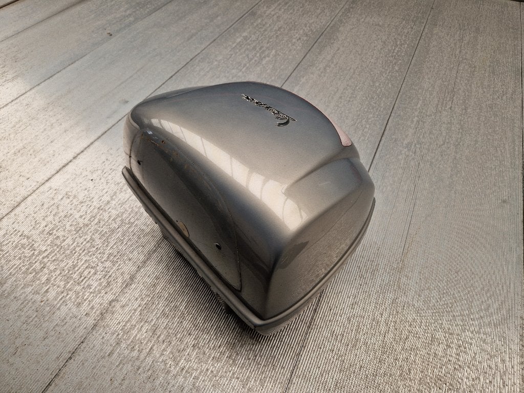 Vespa lx topkoffer 769/b , grijs 769 B , koffer vespa lx50, Ophalen, Gebruikt, Overige typen, Vespa