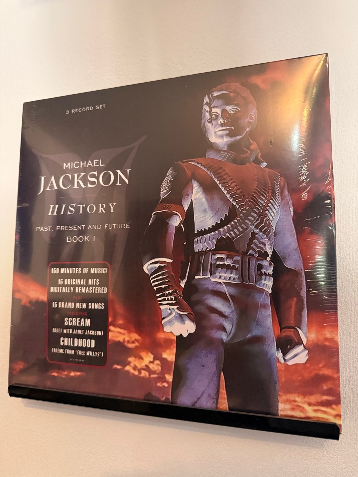 Michael Jackson - History vinyl oranje, Cd's en Dvd's, Vinyl | Pop, Zo goed als nieuw, Pop, Dubbel-LP, 12 inch, Ophalen of Verzenden