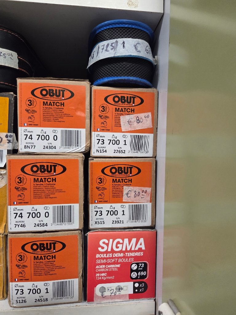 Nieuwe en gebruikte boules obut ms..., Ophalen of Verzenden, Zo goed als nieuw, Bal