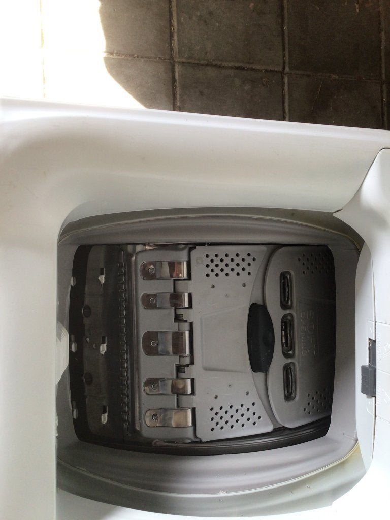 Wasmachine Bovenlader, Witgoed en Apparatuur, Ophalen, 1200 tot 1600 toeren, Gebruikt, 4 tot 6 kg