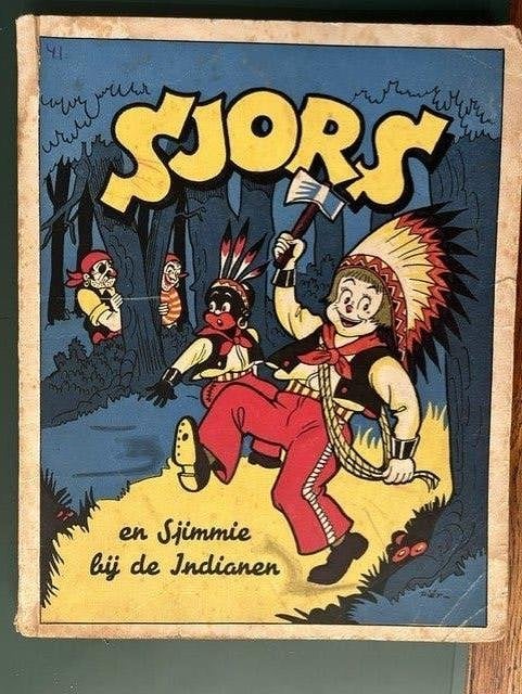 Sjors bij de indianen, Boeken, Eén stripboek, Ophalen of Verzenden, Gelezen