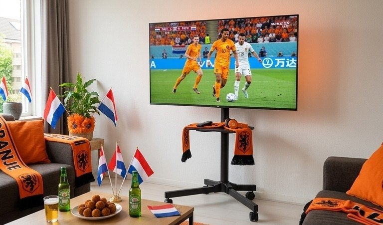 Nieuw!! Verrijdbaar tv standaard voor tuin, verenda, kinder, Ophalen, Nieuw