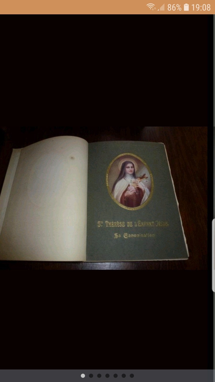 Mooi Frans geschreven boek over St. Thérèse de l'Enfant Jésu, Boeken, Ophalen of Verzenden, Gelezen, Onbekend, Christendom | Katholiek