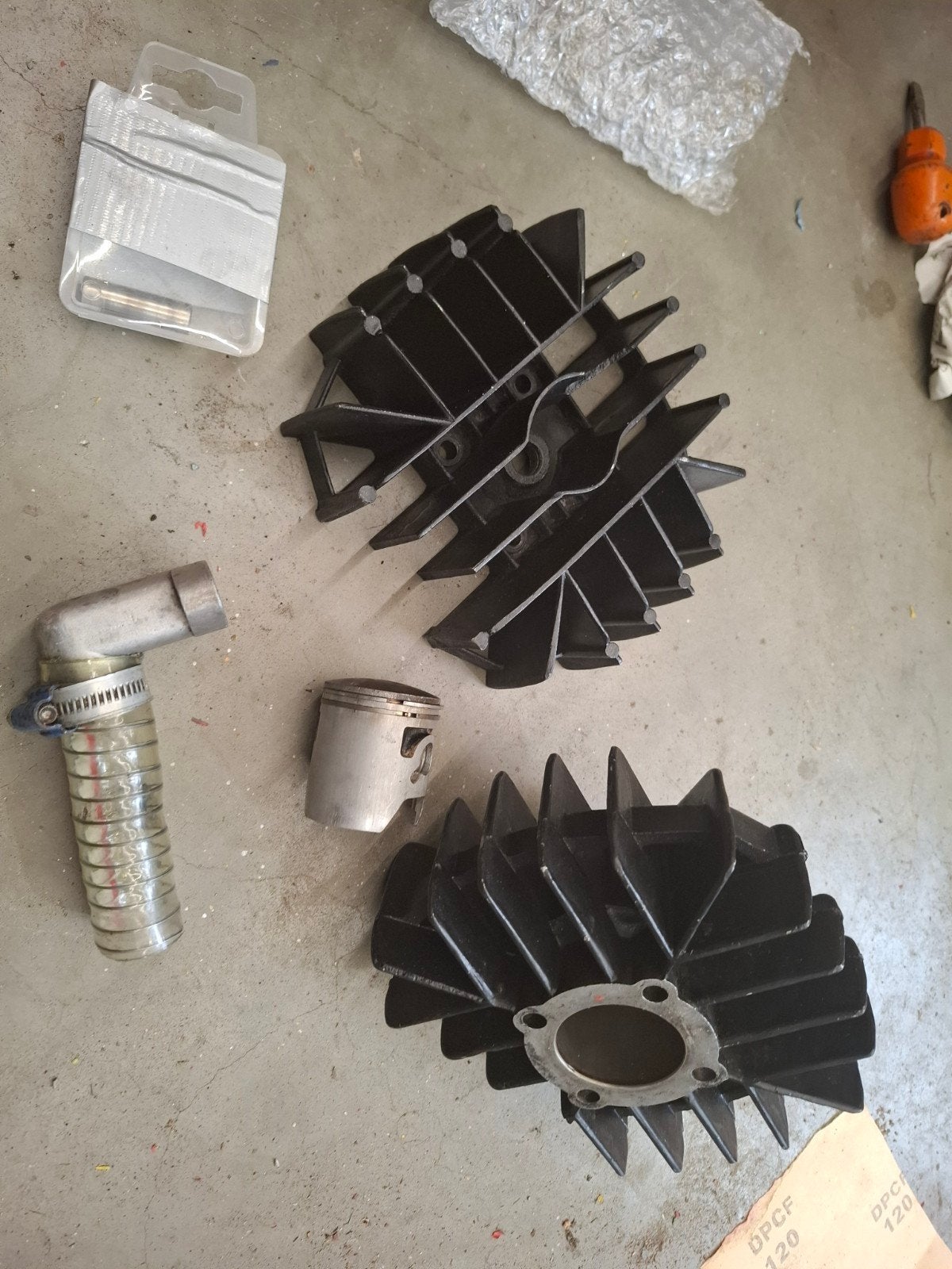 65cc cilinderkit voor Tomos en Puch, Ophalen of Verzenden, Zo goed als nieuw, Cilinder