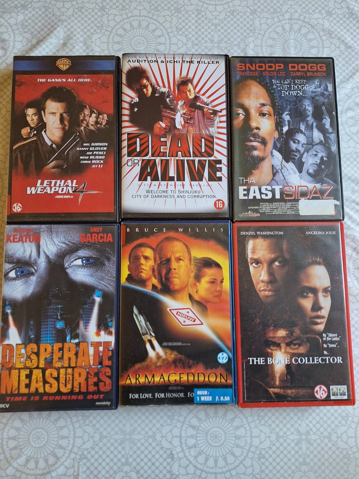 Videobanden speelfilms €1.00 per stuk, Cd's en Dvd's, VHS | Film, Alle leeftijden, Ophalen, Zo goed als nieuw