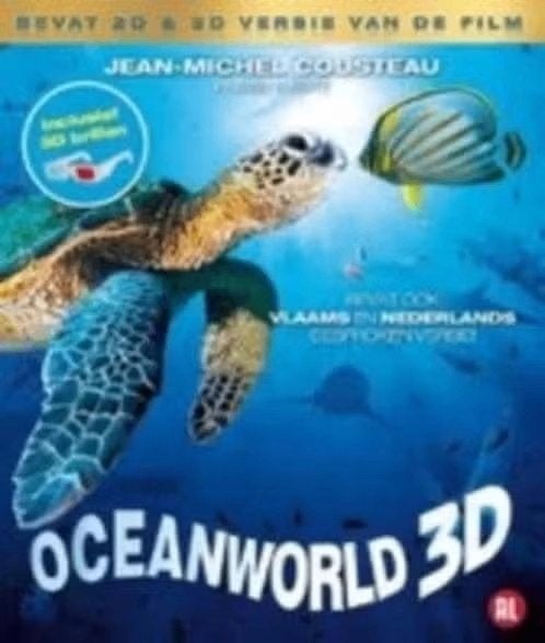 OCEANWORLD 3D (bluray) - Jean-Michel Cousteau, Alle leeftijden, Ophalen of Verzenden, Zo goed als nieuw, Natuur