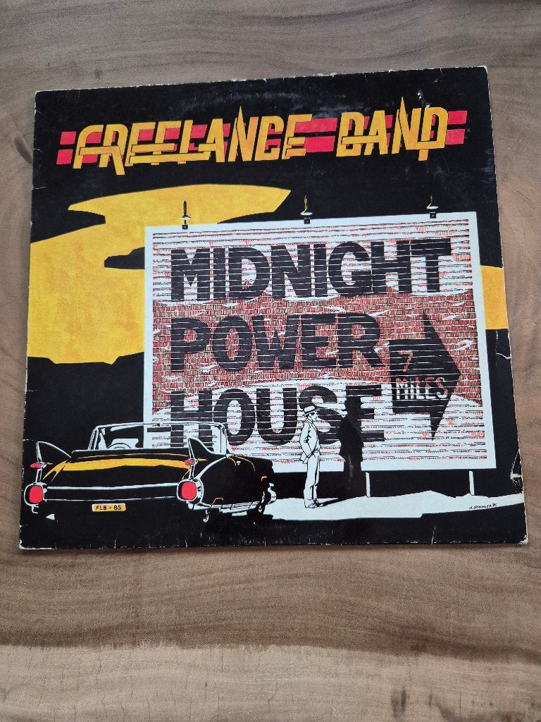 Freelance Band - Midnight Power House - Vinyl, Ophalen of Verzenden, Gebruikt, 12 inch