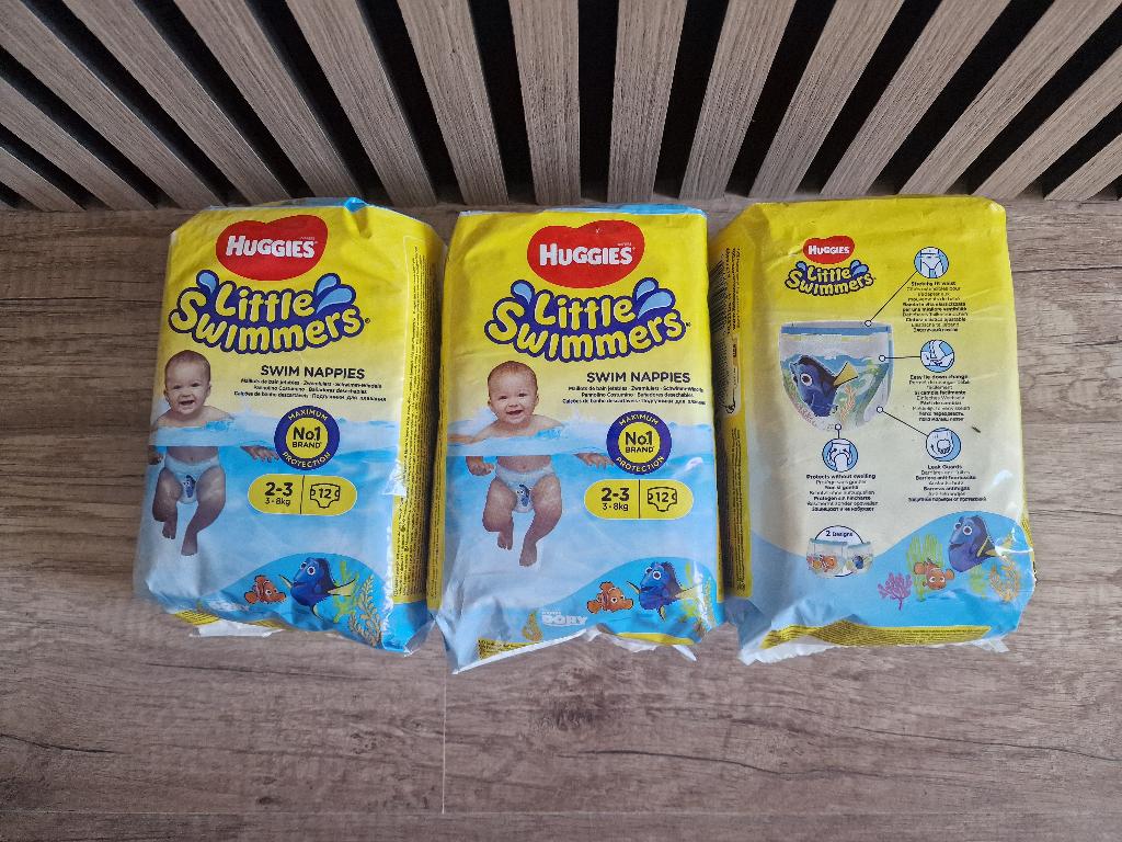 Huggies zwemluiers maat 2-3 | little swimmers, zwem, zwemmen, Ophalen of Verzenden, Nieuw, Overige typen