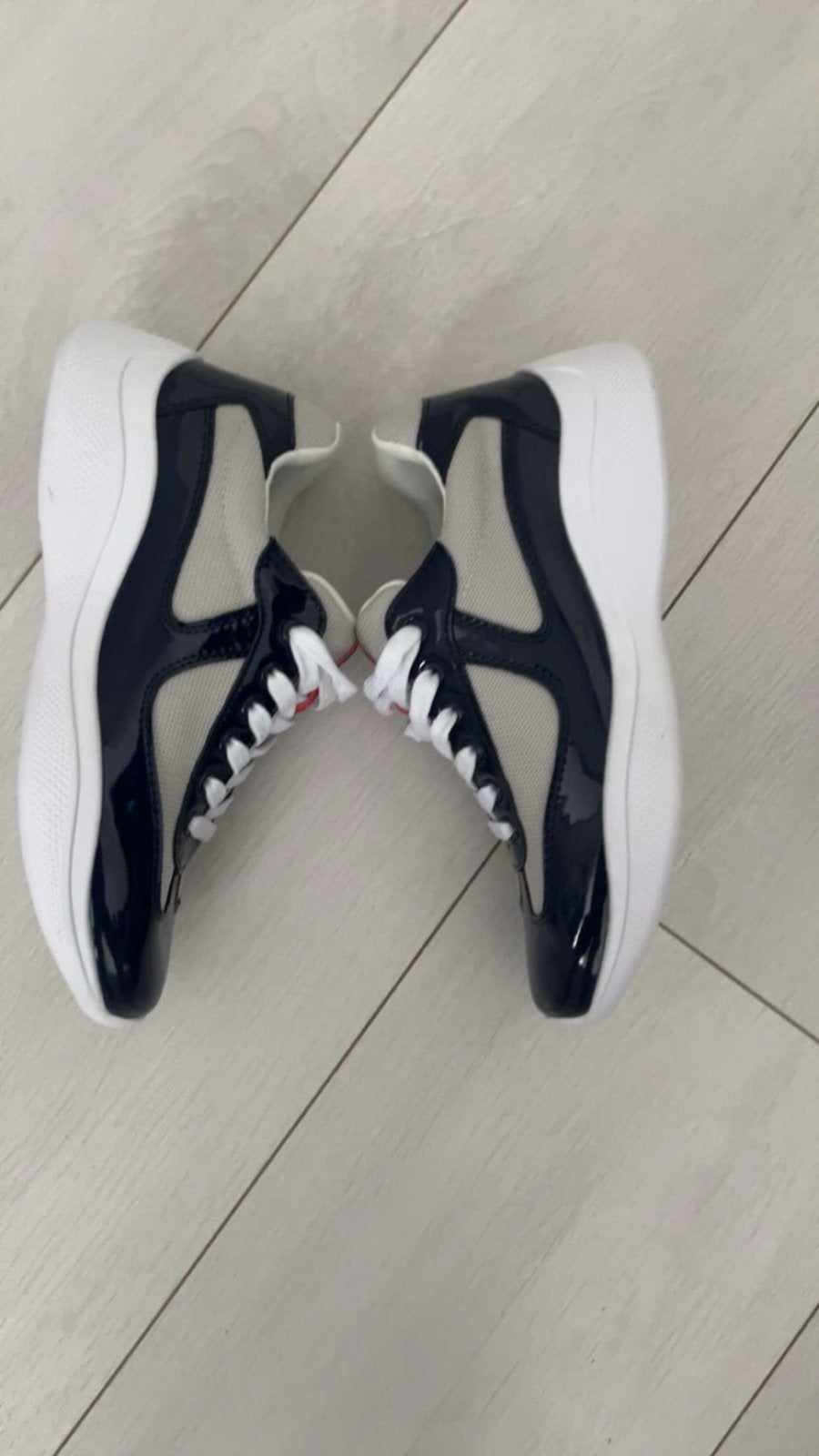 Prada sneakers maat 41, Verzenden, Zo goed als nieuw, Zwart, Sneakers of Gympen