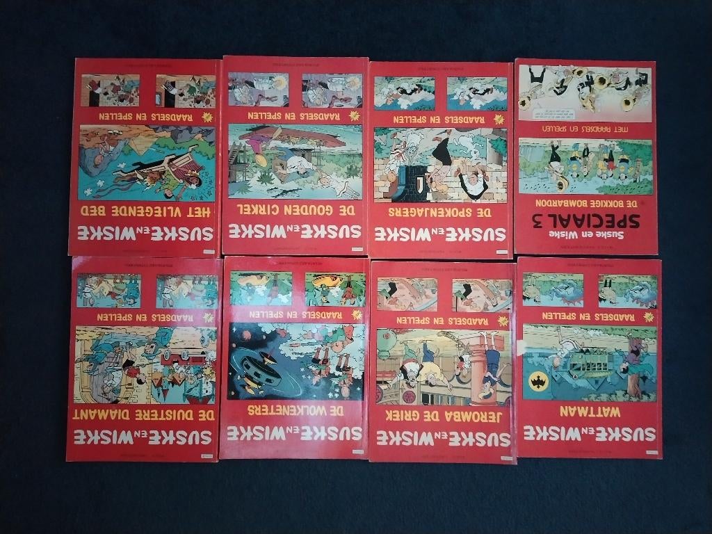 stripboeken suske en wiske, Meerdere stripboeken, Ophalen of Verzenden, Gelezen, Willy Vandersteen