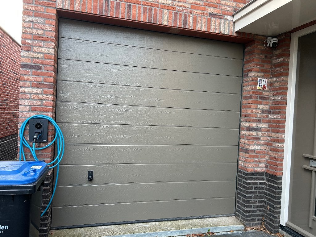 Hormann Renomatic 42 Sectionaal Garagedeur 250x250, Ophalen, Garagedeur, Schuifdeur, Kunststof