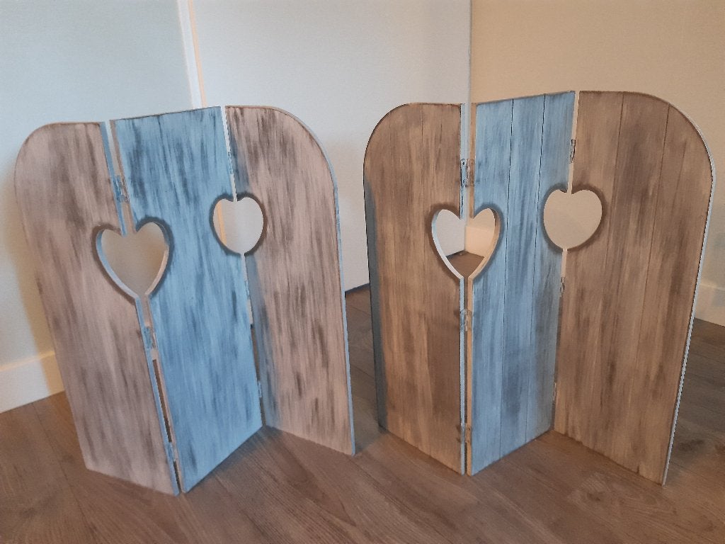 2 identieke raamschermen voor in de vensterbank, Huis en Inrichting, Ophalen, Zo goed als nieuw