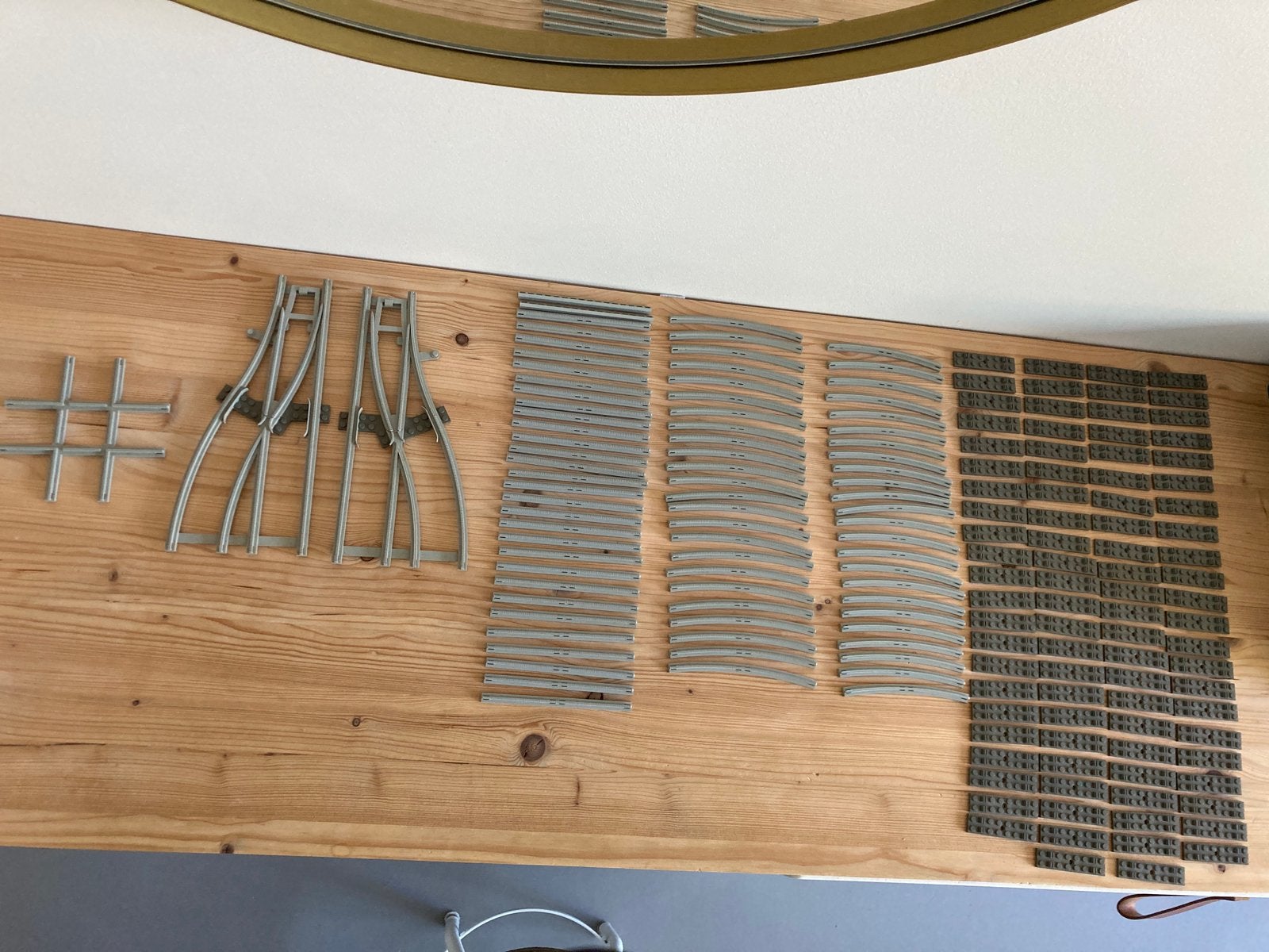 Vintage LEGO treinrails – grijze rails uit de jaren 80, Kinderen en Baby's, Speelgoed | Duplo en Lego, Ophalen of Verzenden, Gebruikt