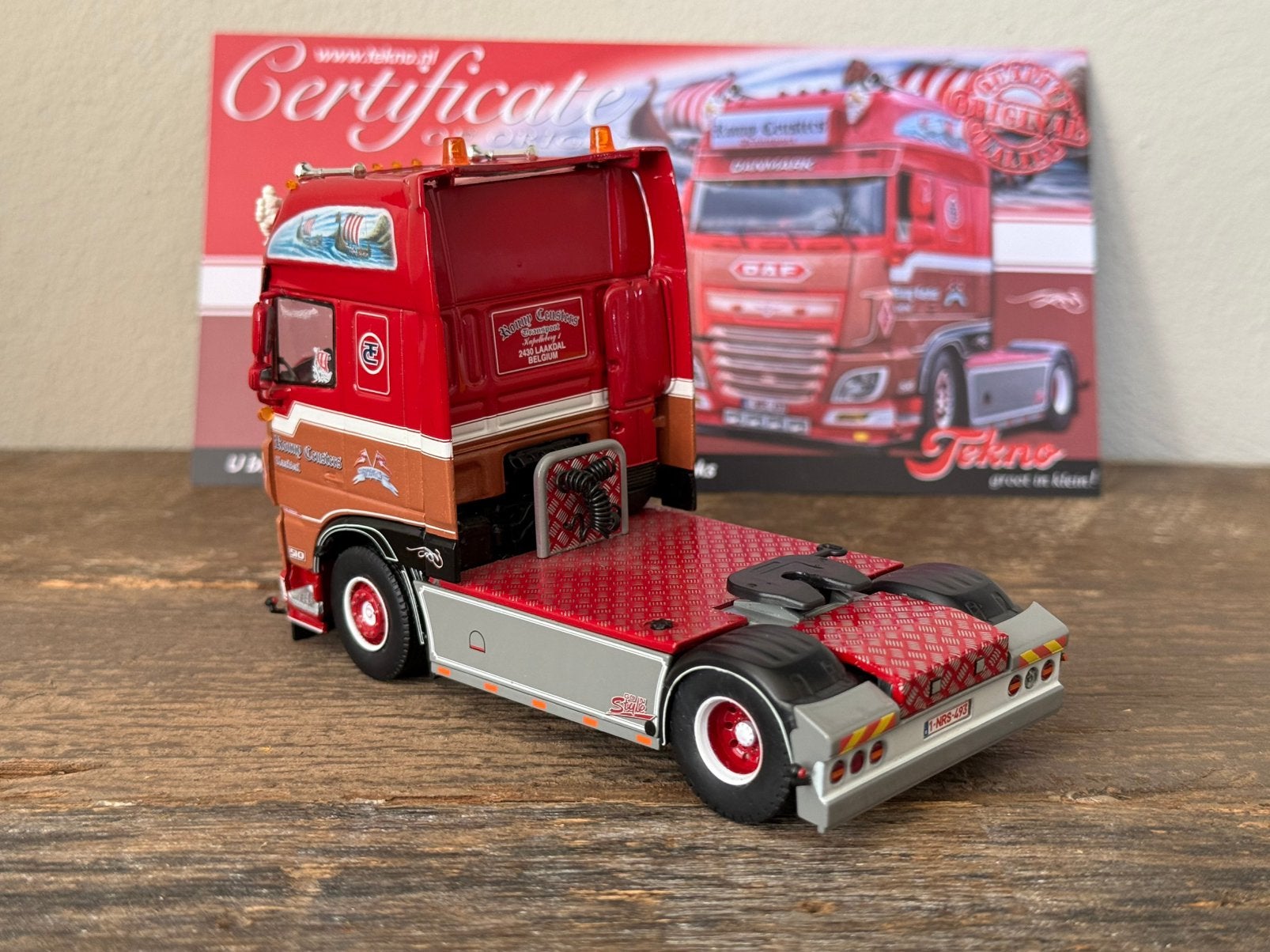 Tekno - DAF XF Super space cab Ronny Ceusters, Ophalen of Verzenden, Zo goed als nieuw, Bus of Vrachtwagen, Tekno