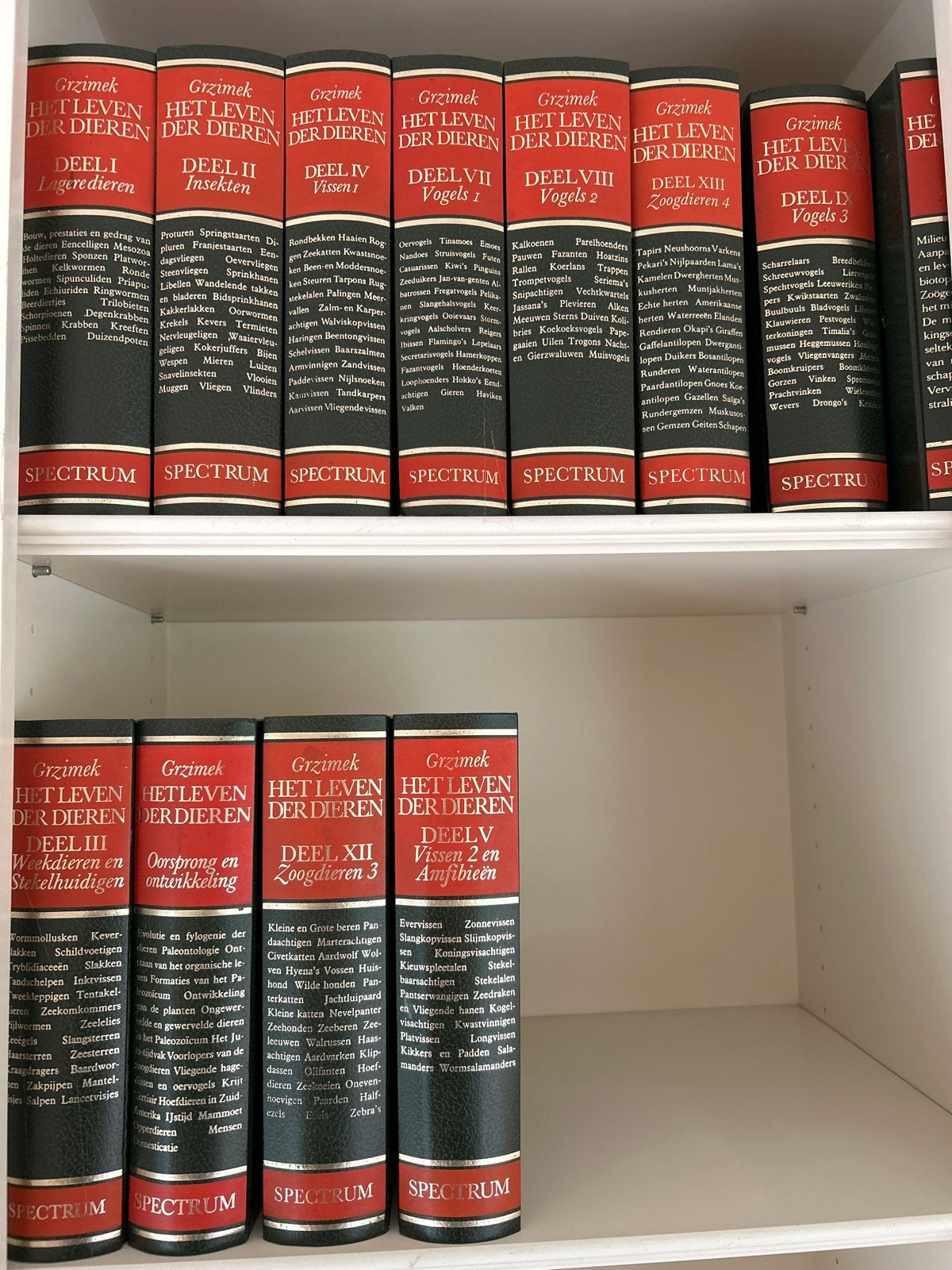 Grzimek's Het Leven Der Dieren - Complete 13-delige encyclop, Ophalen, Gelezen, Natuur algemeen