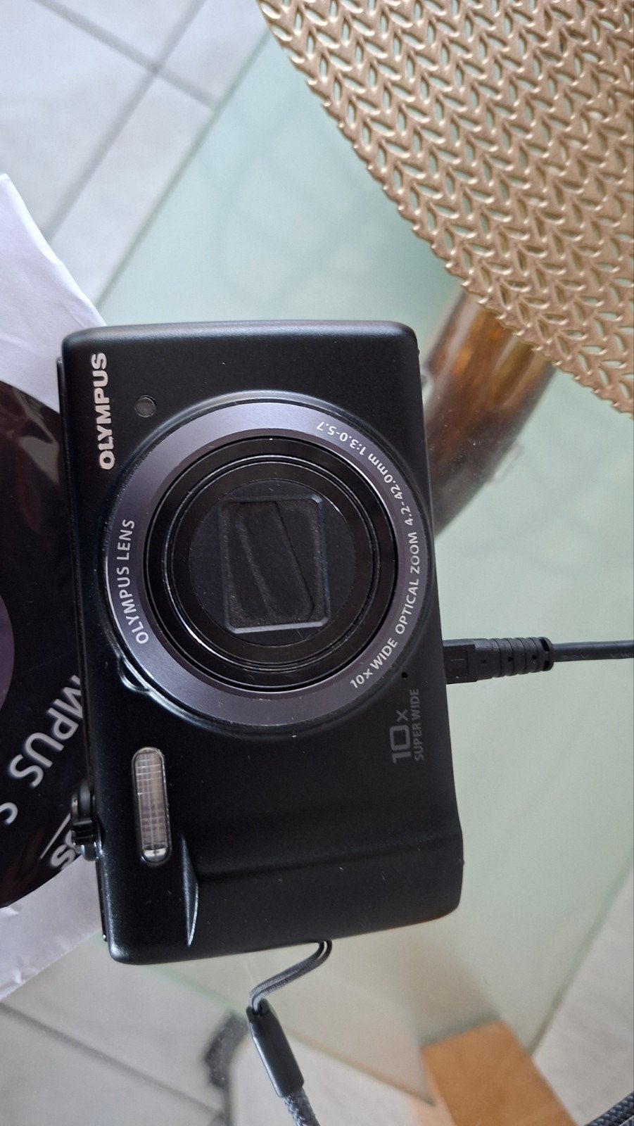 olympus d 755 compleet, Gebruikt, Beeldstabilisatie, Accu, 16 megapixels