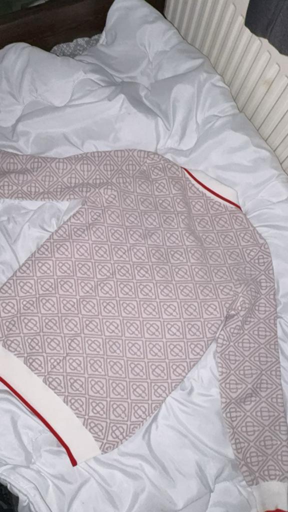Casablanca polo maat M, Kleding | Heren, Polo's, Ophalen, Zo goed als nieuw, Beige