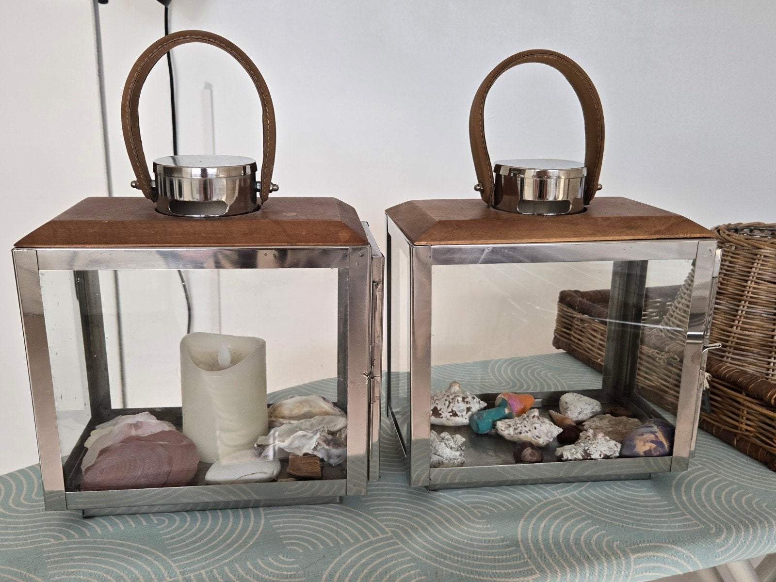 2 Riviera Maison windlichten, Huis en Inrichting, Ophalen, Windlicht, Rivièra Maison, Glas