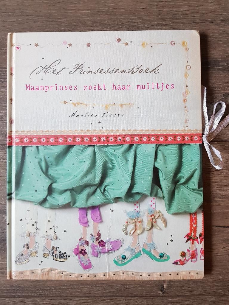 Boek : Het Prinsessenboek - Maanprinses zoekt haar muiltjes, Ophalen of Verzenden, Zo goed als nieuw, Marlies Visser, Fictie algemeen