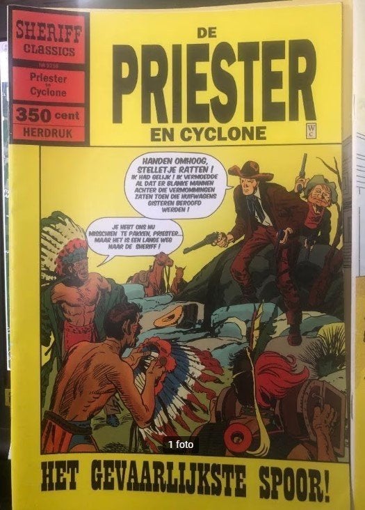 De priester sheriff classics c5, Boeken, Stripboeken, Eén stripboek, Ophalen of Verzenden, Zo goed als nieuw