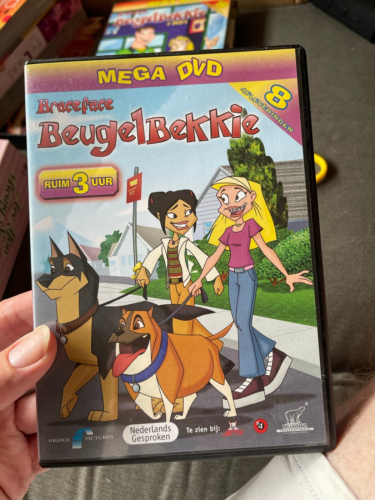 Beugelbekkie - Mega DVD met 8 afleveringen, Cd's en Dvd's, Gebruikt, Animatie, Alle leeftijden, Tv-serie