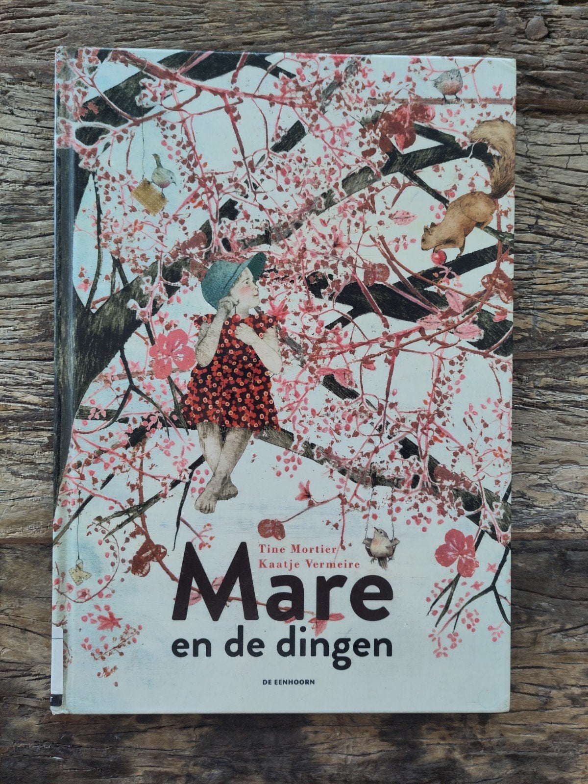 Boek Tine Mortier - Mare en de dingen, Tine Mortier, Ophalen of Verzenden, Zo goed als nieuw, Prentenboek