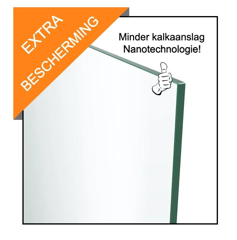 LAAGSTE PRIJS! Douchecabine, mat zwart, modern, Rana 120, Ophalen of Verzenden, Nieuw