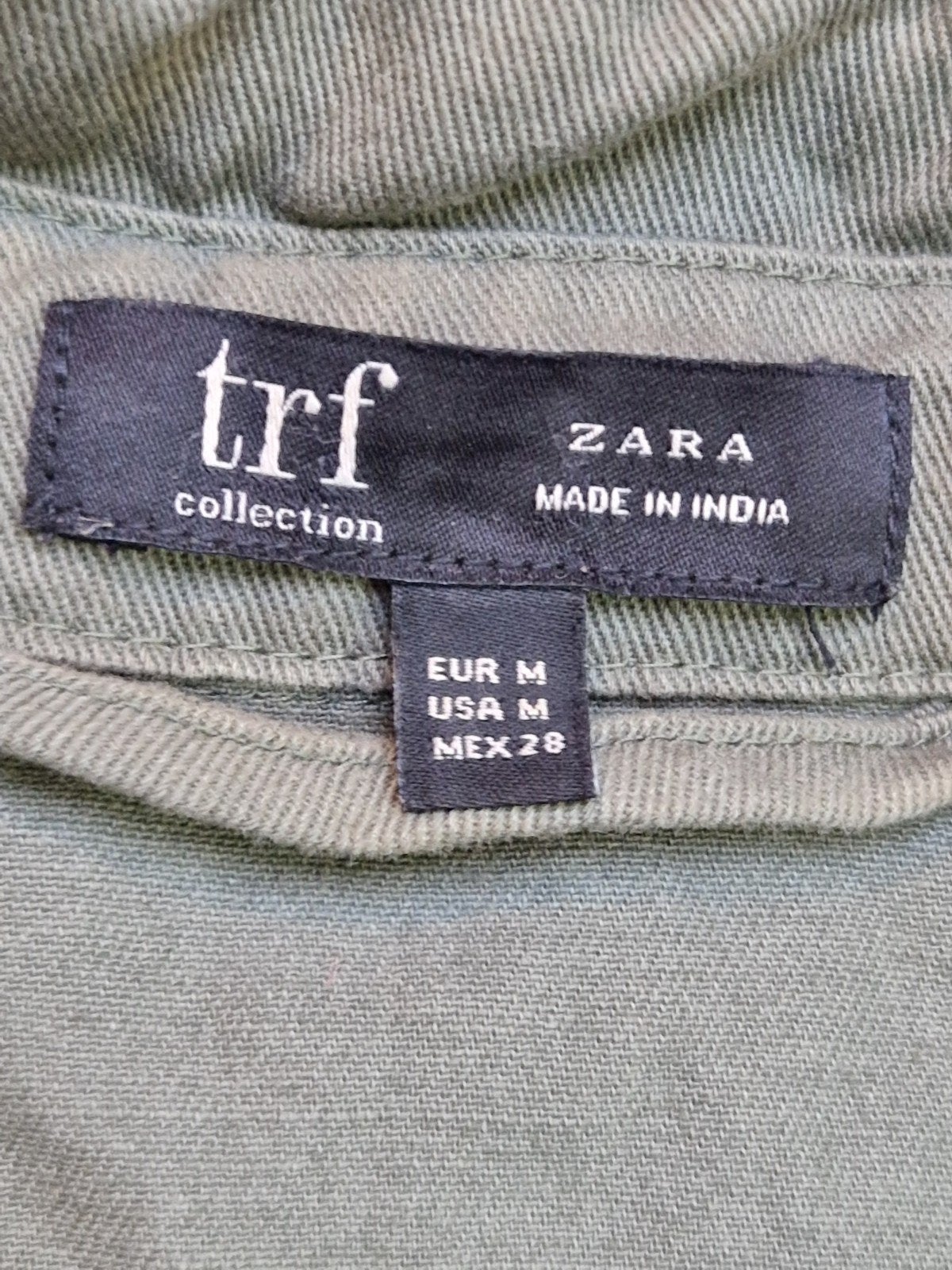 Zara TRF Collection Groen Jasje Maat M, Zara TRF Collection, Ophalen of Verzenden, Gedragen