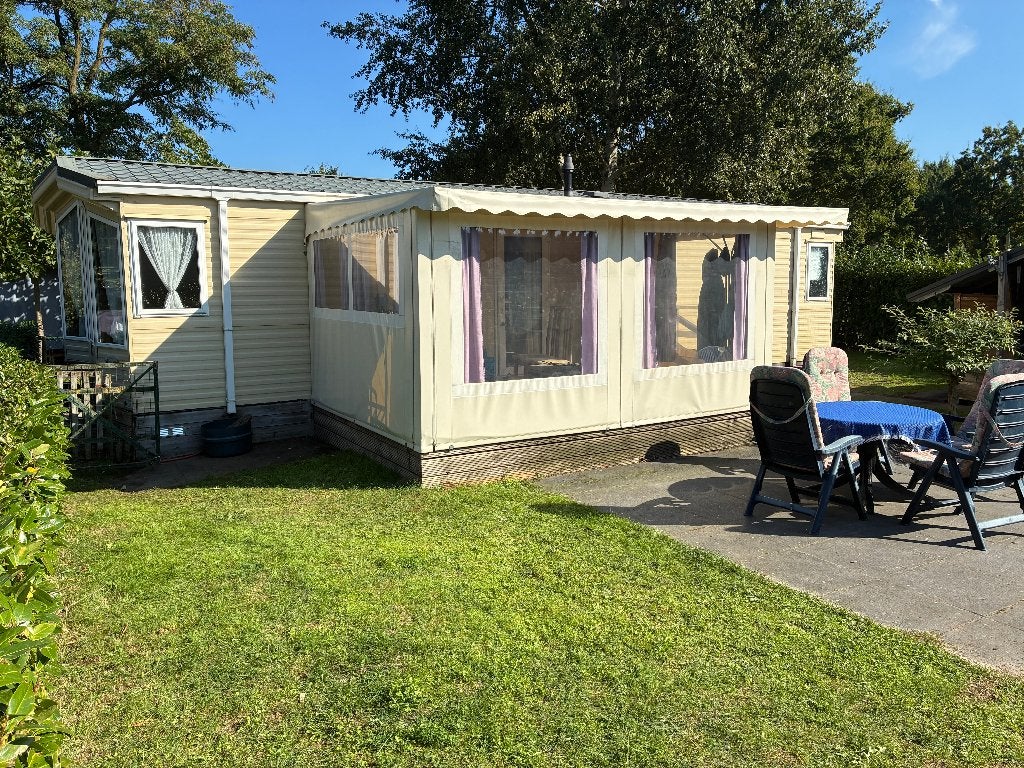Mooie stacaravan met CV en airco, Caravans en Kamperen, Tot en met 6