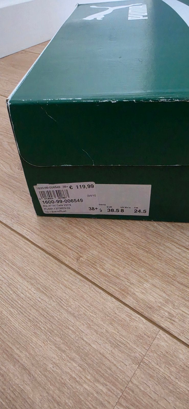 Puma RS-X³ Wild Cat sneakers maat 38.5, Overige kleuren, Puma, Ophalen of Verzenden, Sneakers of Gympen