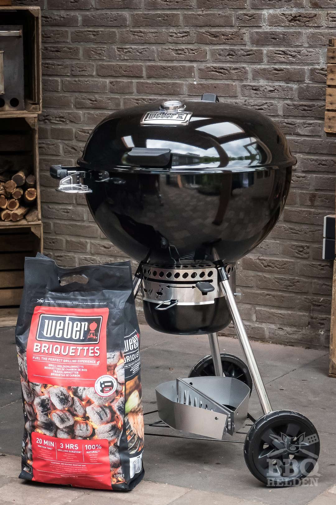 Weber Mastertouch Premium Pro BBQ COMPLEET, Ophalen of Verzenden, Zo goed als nieuw