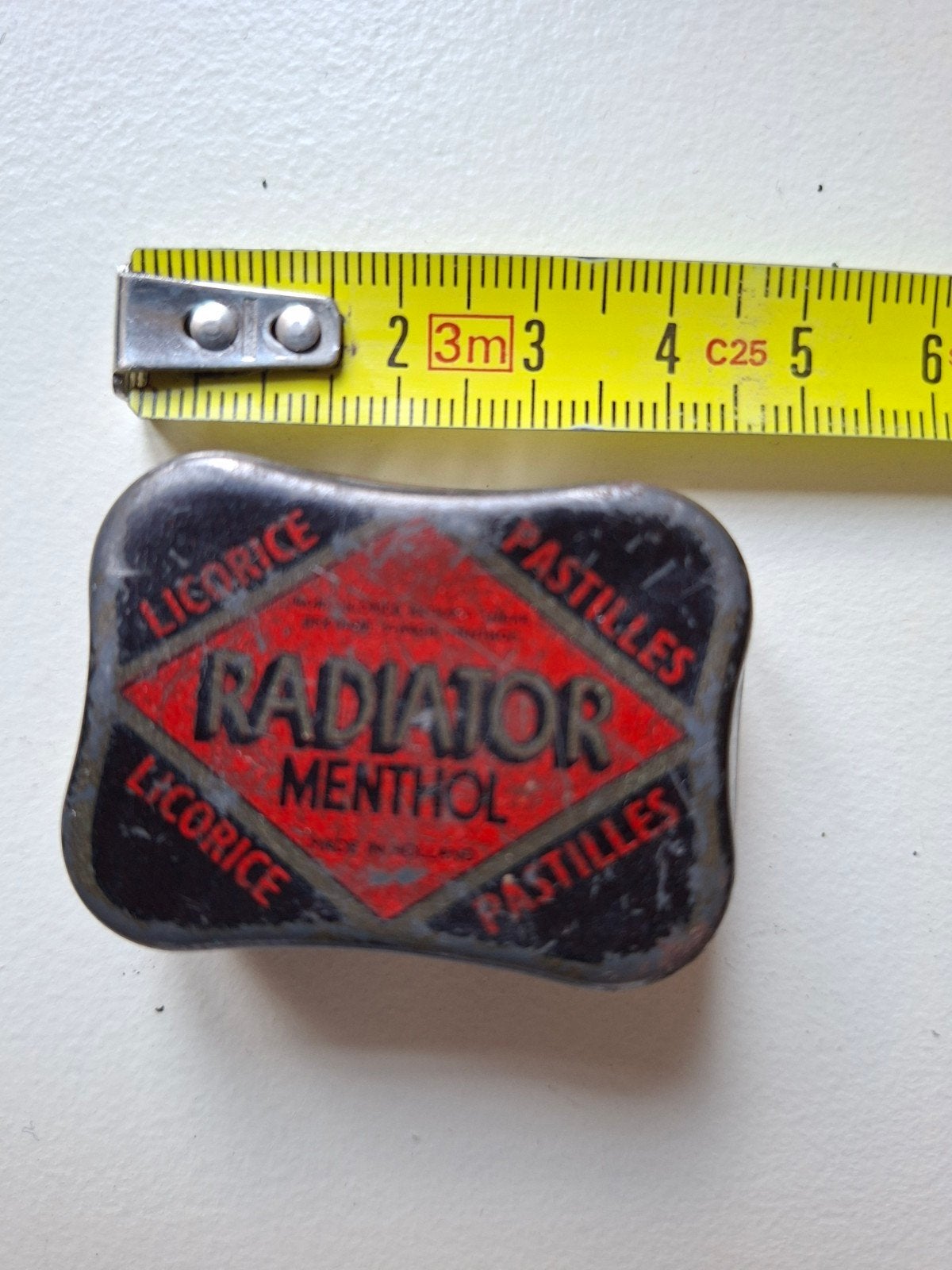 Vintage Radiator Menthol Keelsnoepjes Blikje - For Sportsmen, Ophalen