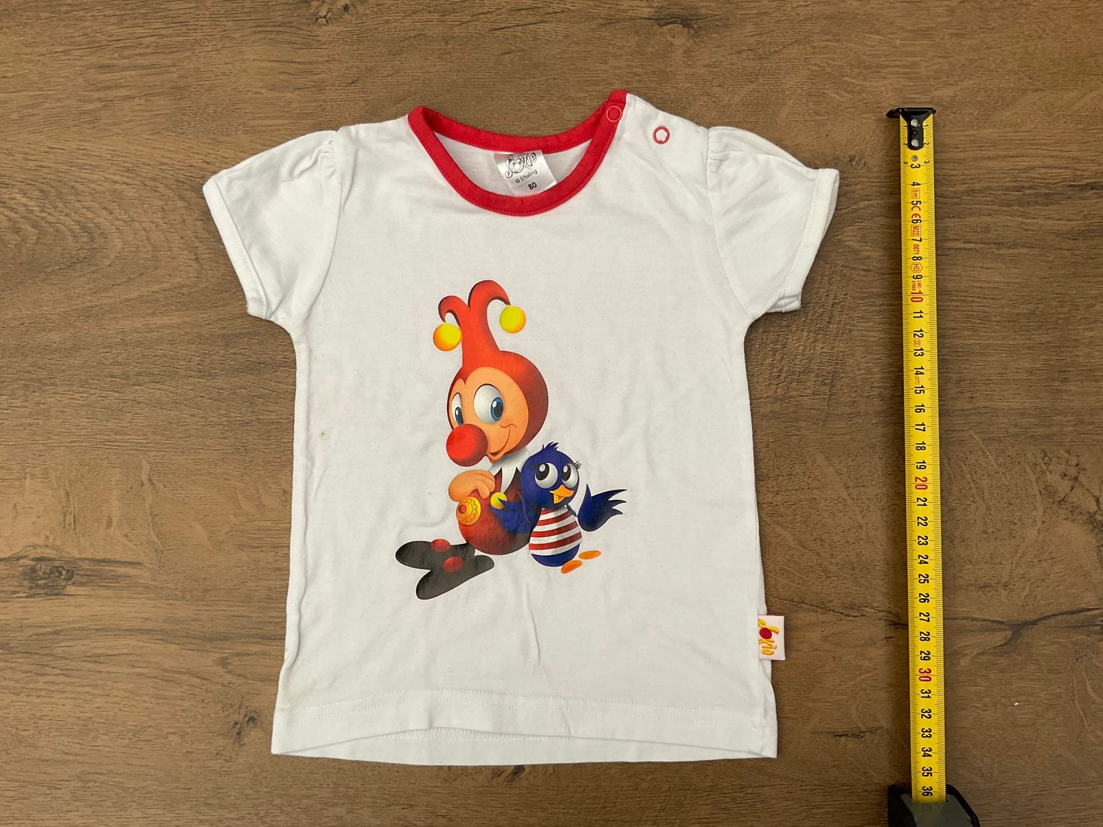 Nieuw zgan Efteling Jokie shirtje t-shirtje maat 80, Ophalen, Nieuw, Kleding