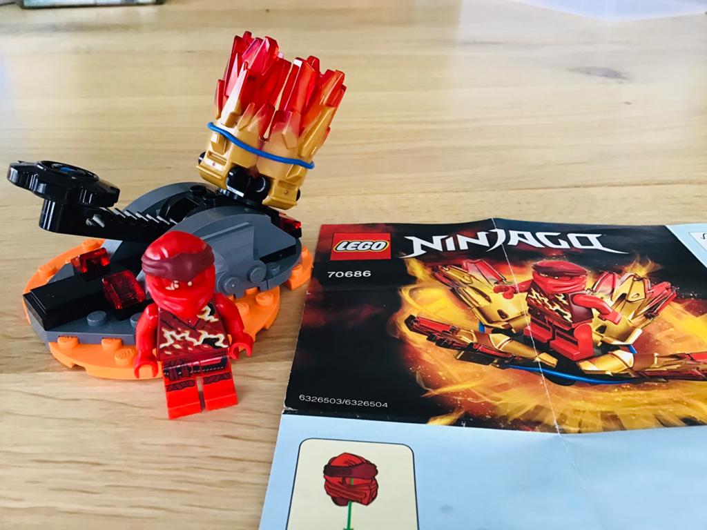 LEGO Ninjago 70686, Spinjitzu Burst Kai, ZGAN, Kinderen en Baby's, Speelgoed | Duplo en Lego, Zo goed als nieuw, Lego, Complete set