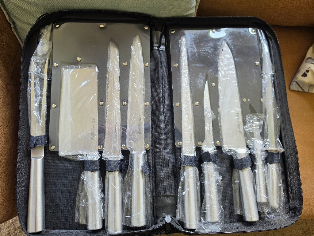Rosenberg Professional Messenset 9 delig, Overige typen, Ophalen of Verzenden, Metaal, Overige merken