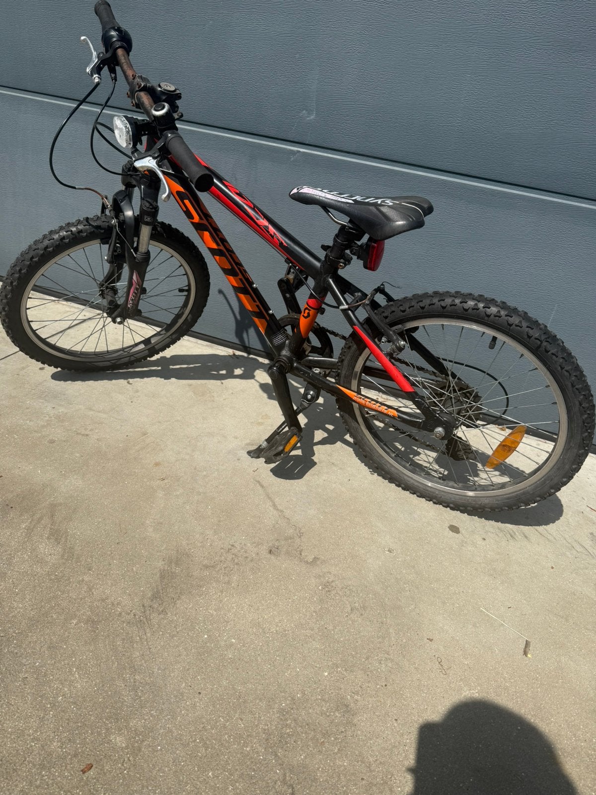 Scott Mountainbike mtb 20 inch crossfiets crosser fiets, Gebruikt, Velgrem, Versnellingen, Ophalen of Verzenden