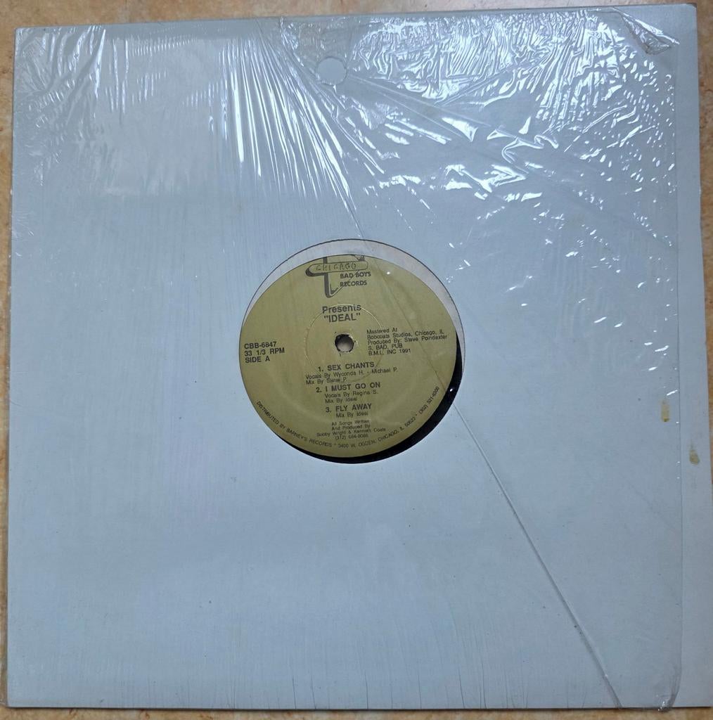CHICAGO BAD BOYS RECORDS PRESENT "IDEAL", Verzenden, Zo goed als nieuw, 12 inch