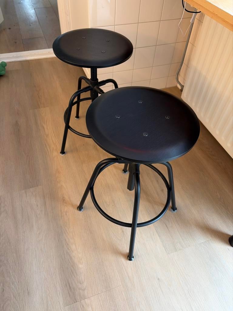 2x IKEA Kullaberg krukken - In hoogte verstelbaar, Ophalen, In hoogte verstelbaar, Gebruikt, Staal
